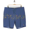Rip Curl Aloha Hotel Layday Swim Trunks In Washed Navy