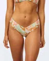 Rip Curl Always Summer Skimpy Bikini Bottom In Gold In Gold