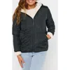 Rip Curl Anti-series Anoeta Classic Quilted Hooded Jacket In Black