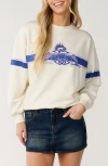 Rip Curl Archive Dolphin Sweatshirt In Neutral