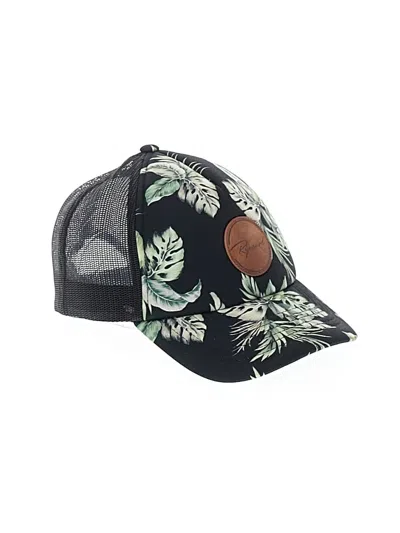 Pre-owned Rip Curl Baseball Cap In Black