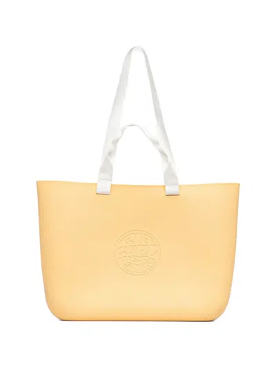 Rip Curl Beach Bloom Logo-embossed Tote Bag In Yellow