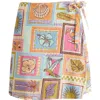 Rip Curl Beach Party Wrap Skirt In Multico