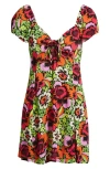 Rip Curl Blooming Minidress In Multi