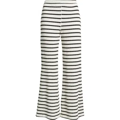 Rip Curl Bobbi Stripe Flare Pants In White