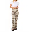 Rip Curl Bobbi Stripe Pant In Tan In Multi