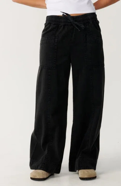 Rip Curl Bossa Nova Cotton Twill Drawstring Pants In Multi