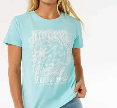Rip Curl Breeze Standard Tee In Sky Blue