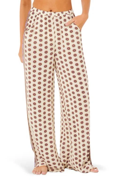 Rip Curl Cala Nights Beach Pants In Ivory