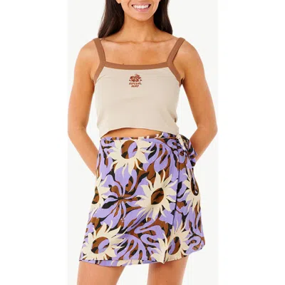 Rip Curl Cala Nights Crop Tank In Natural