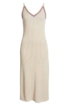 Rip Curl Calca Vadella Cotton Dress In Off White