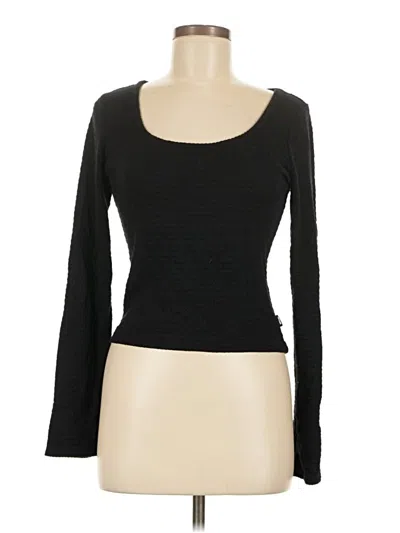 Pre-owned Rip Curl Cardigan Sweater In Black