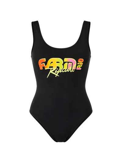 Rip Curl Carioca Reversible Swimsuit In Black