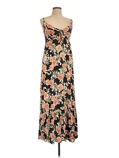 Pre-owned Rip Curl Casual Dress In Black