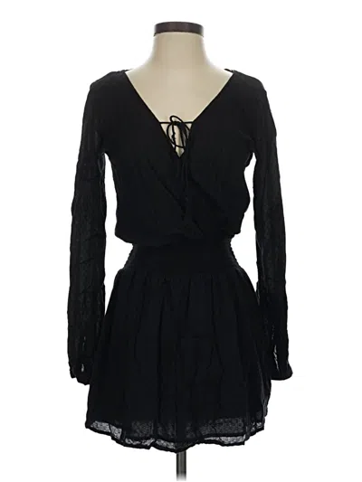 Pre-owned Rip Curl Casual Dress In Black