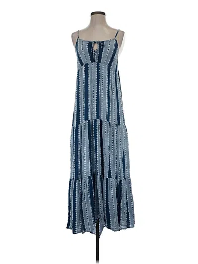 Pre-owned Rip Curl Casual Dress In Blue