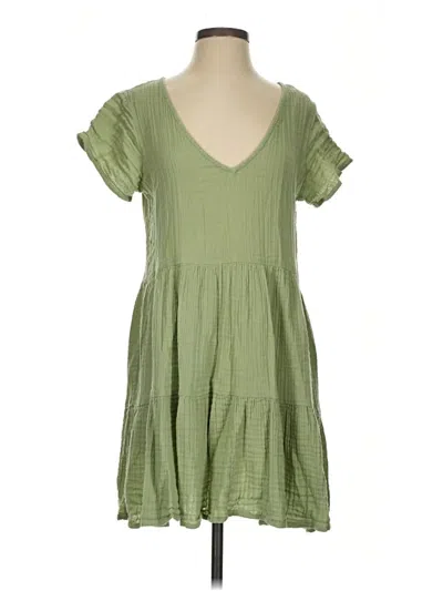 Pre-owned Rip Curl Casual Dress In Green
