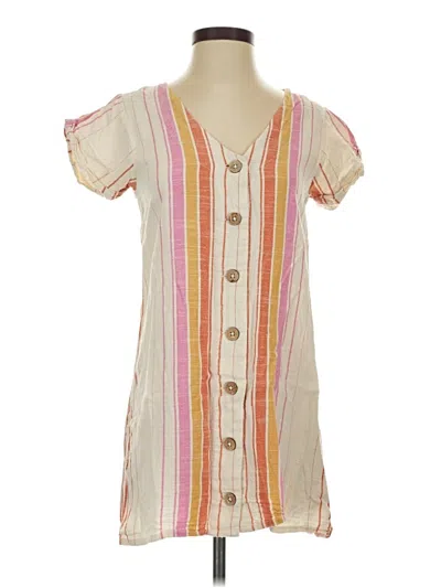 Pre-owned Rip Curl Casual Dress In Ivory