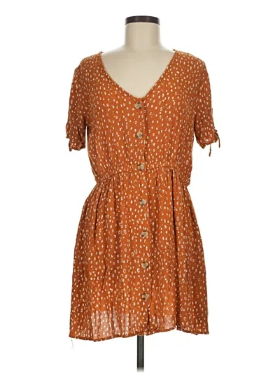 Pre-owned Rip Curl Casual Dress In Orange