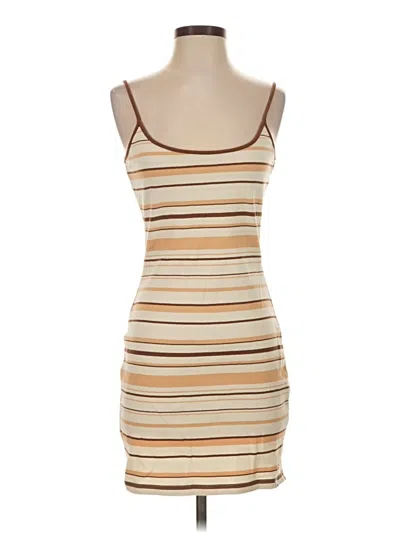 Pre-owned Rip Curl Casual Dress In Tan