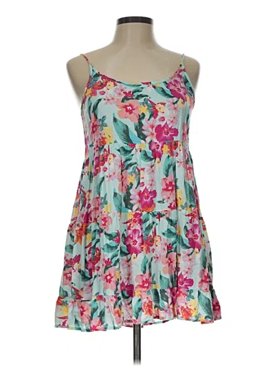 Pre-owned Rip Curl Casual Dress In Teal