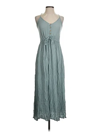 Pre-owned Rip Curl Casual Dress In Teal