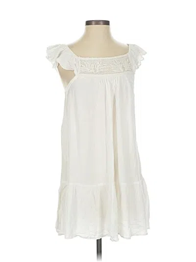Pre-owned Rip Curl Casual Dress In White