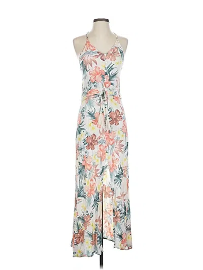 Pre-owned Rip Curl Casual Dress In White