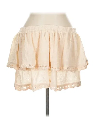 Pre-owned Rip Curl Casual Skirt In Tan