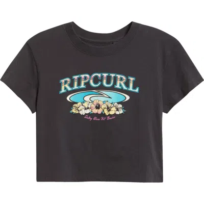 Rip Curl Catalina Island Graphic Baby T-shirt In Black