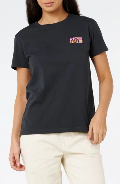 Rip Curl Catalina Island Graphic Tee In Blue