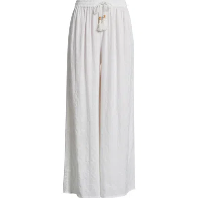 Rip Curl Catalina Islands Wide Leg Pants In White