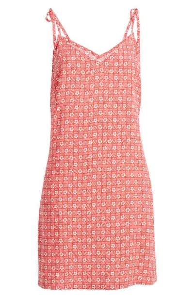 Rip Curl Cayla Mayor Mini Sundress In Red