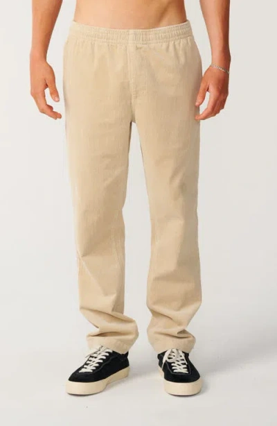 Rip Curl Classic Surf Cord Beach Pants In Neutral