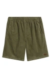 Rip Curl Classic Surf Corduroy Volley Shorts In Green