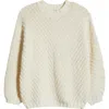 Rip Curl Classic Surf Cotton Blend Sweater In Bone