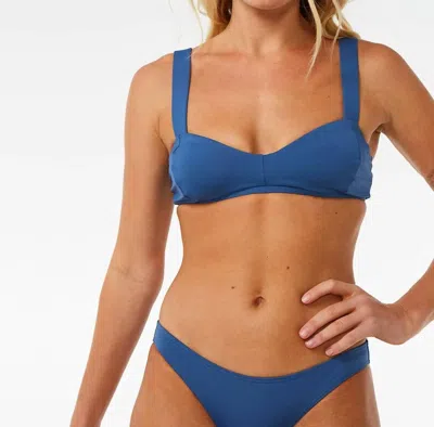 Rip Curl Classic Surf D-dd Top In Vintage Navy In Multi