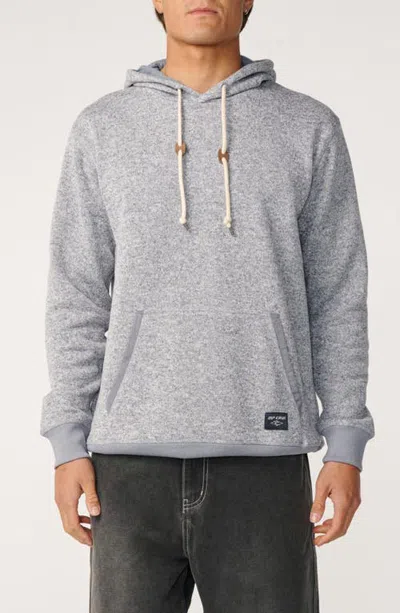 Rip Curl Classic Surf Marled Pullover Hoodie In Gray