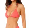 Rip Curl Classic Surf Sliding Tri In 3713 Electric Red In Multi