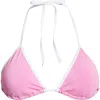 Rip Curl Classic Surf Triangle Bikini Top In Pink