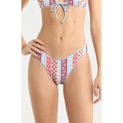 Rip Curl Coastal Instinct Bikini Bottoms In Multi