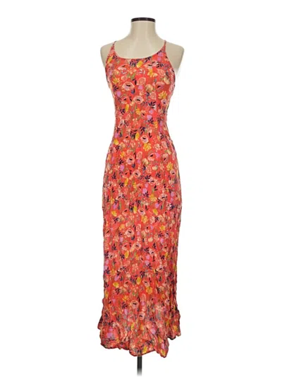 Pre-owned Rip Curl Cocktail Dress In Orange