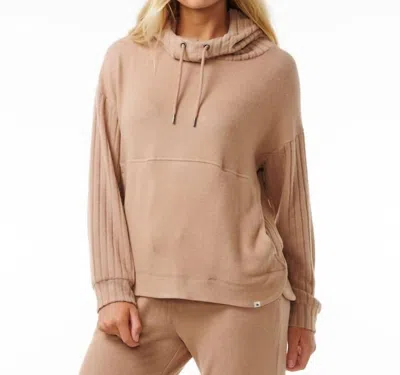 Rip Curl Cosy Hood In Beige