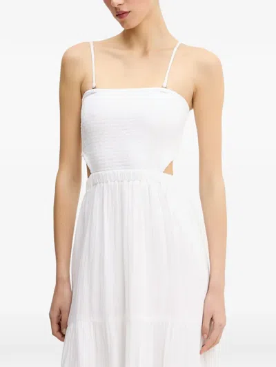 Rip Curl Cut-out Maxi Dress In White