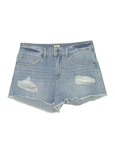 Pre-owned Rip Curl Denim Shorts In Blue