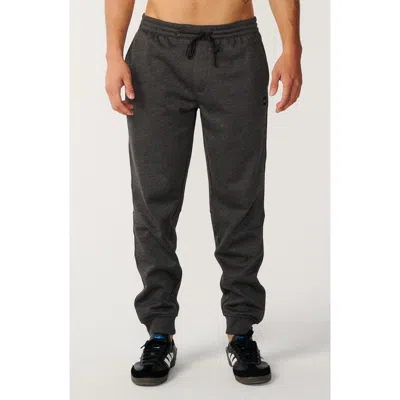 Rip Curl Departed Bonded Joggers In Black