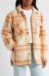 RIP CURL RIP CURL DESERT CHECK FLEECE SHACKET
