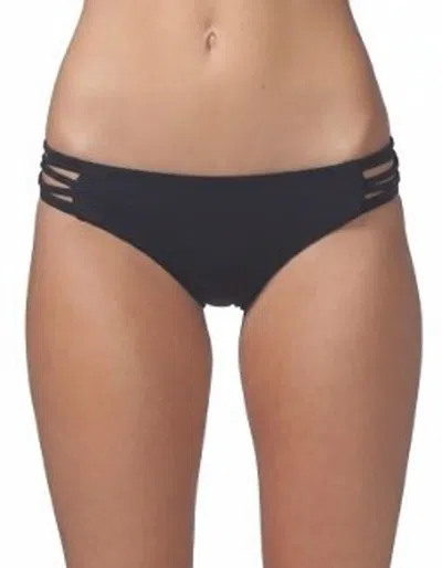 Rip Curl Designer Surf Lattice Hipster Bikini Bottom In Black