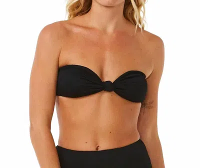 RIP CURL DREAMS BANDEAU IN BLACK