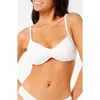 Rip Curl Dusk Jacquard D- & Dd-cup Bikini Top In White